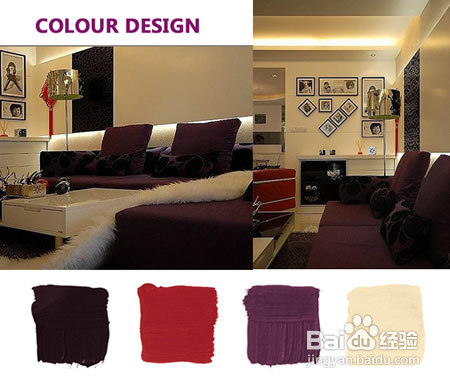 迷情紫色搭配华贵与浪漫的结合