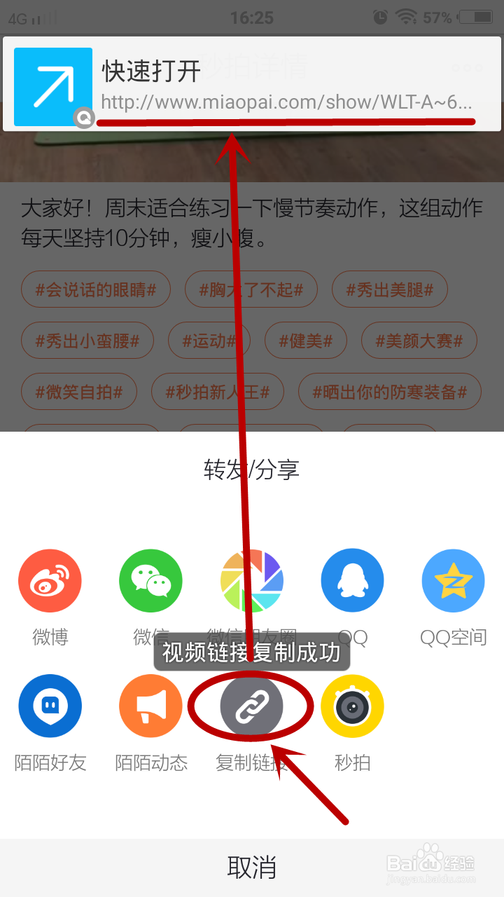 手机如何下载秒拍视频