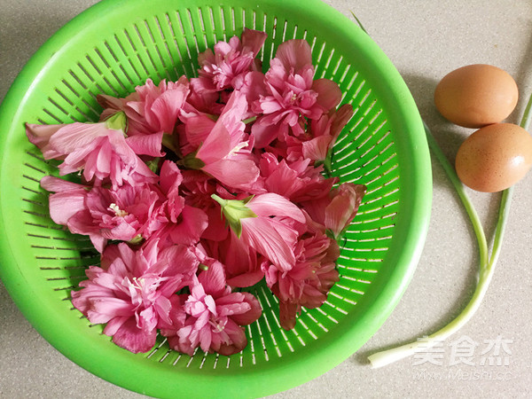 木槿花炒鸡蛋
