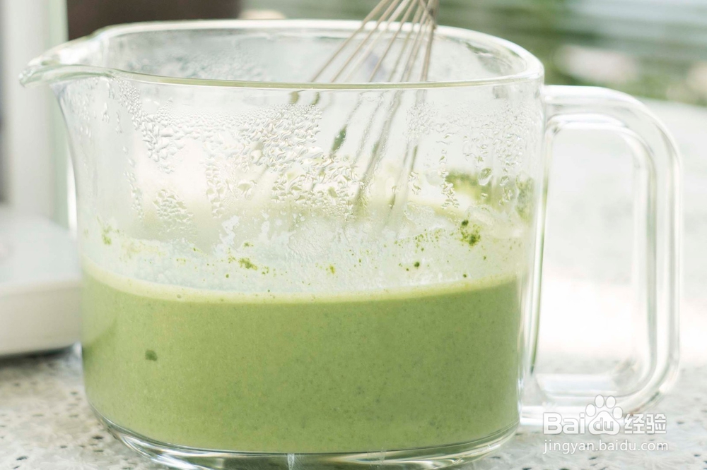 抹茶豆乳布丁的做法