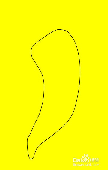 画辣椒的简笔画