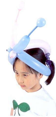 魔法气球造型教程系列之：[16]蜗牛帽