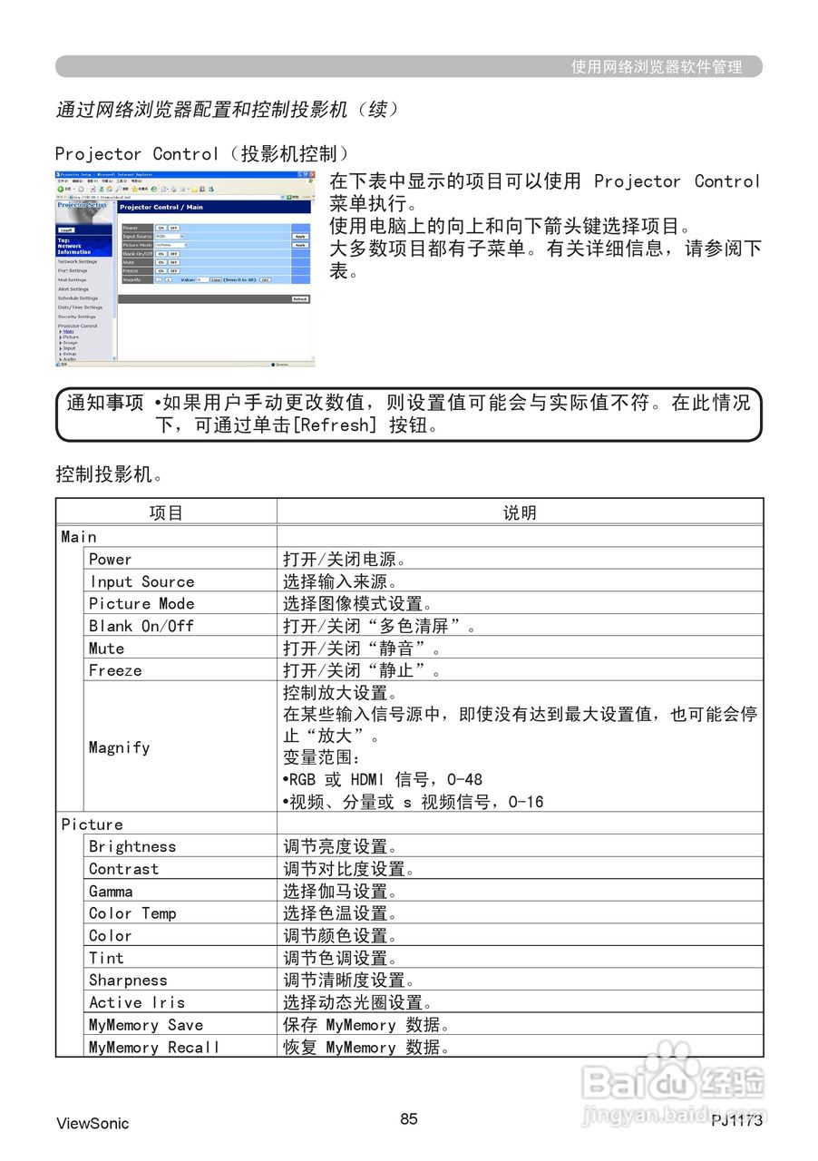 优派PJ1173投影机使用说明书:[9]
