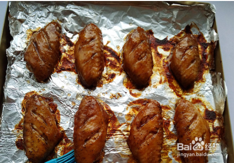 美味的黑椒鸡翅