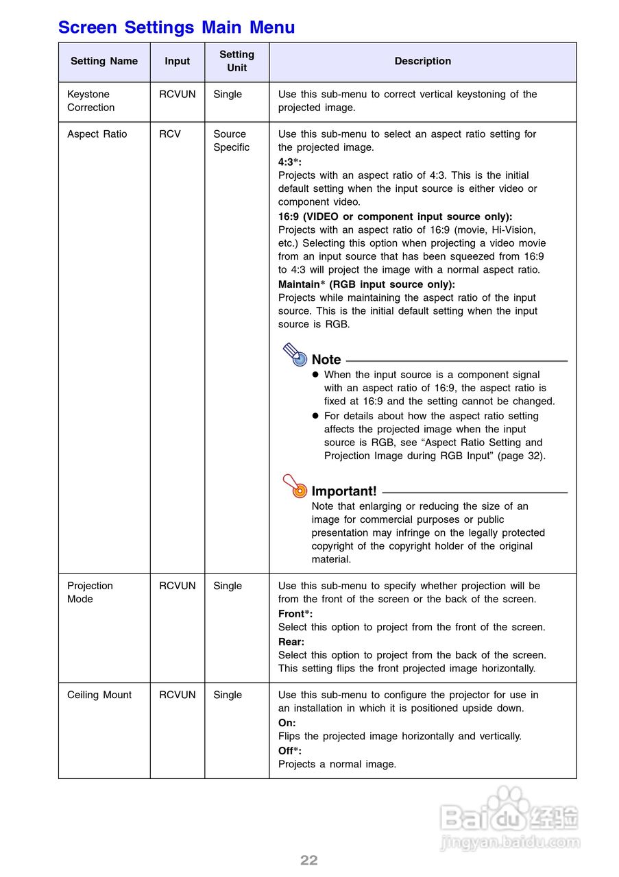 卡西欧XJ-S47投影机使用说明书:[3]