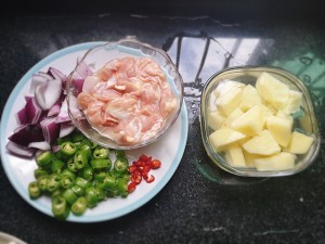 黑椒土豆鸡腿肉