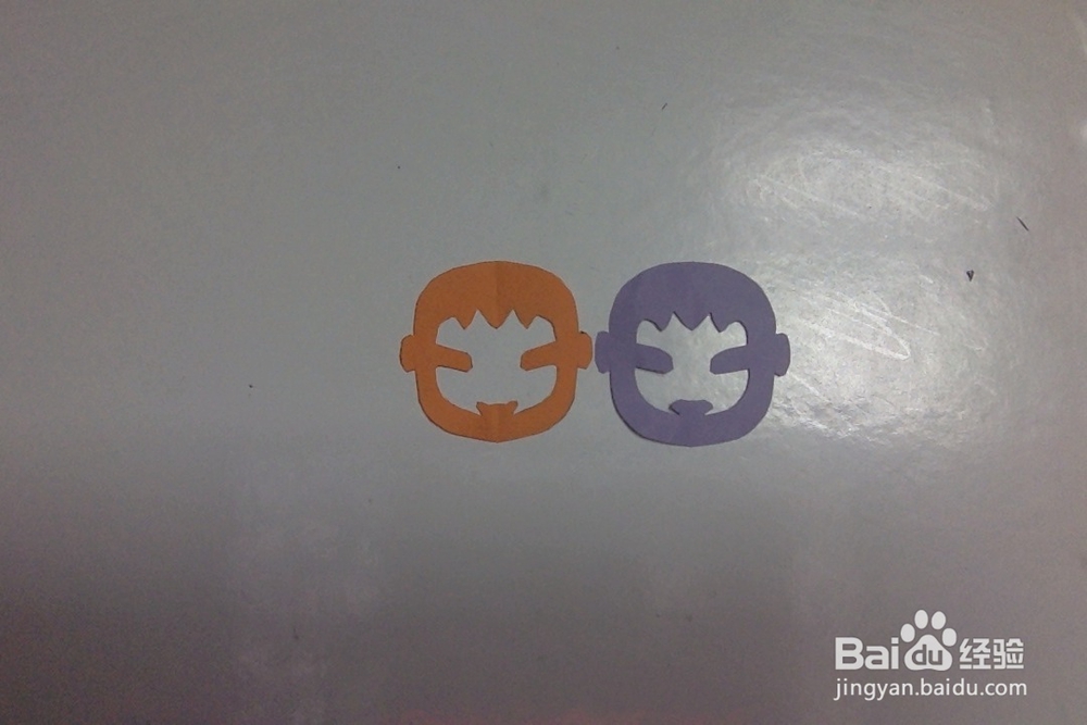 男孩 1怎样剪纸小男孩头像怎么剪纸绘画人物弟弟