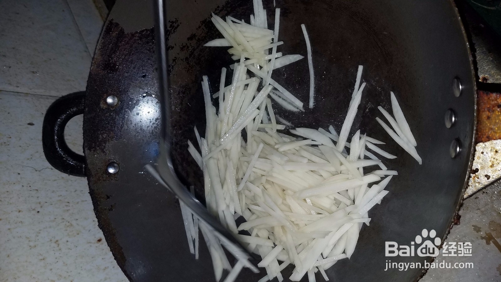 清炒土豆丝的家常做法