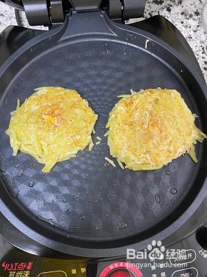 土豆丝鸟巢鸡蛋早餐饼