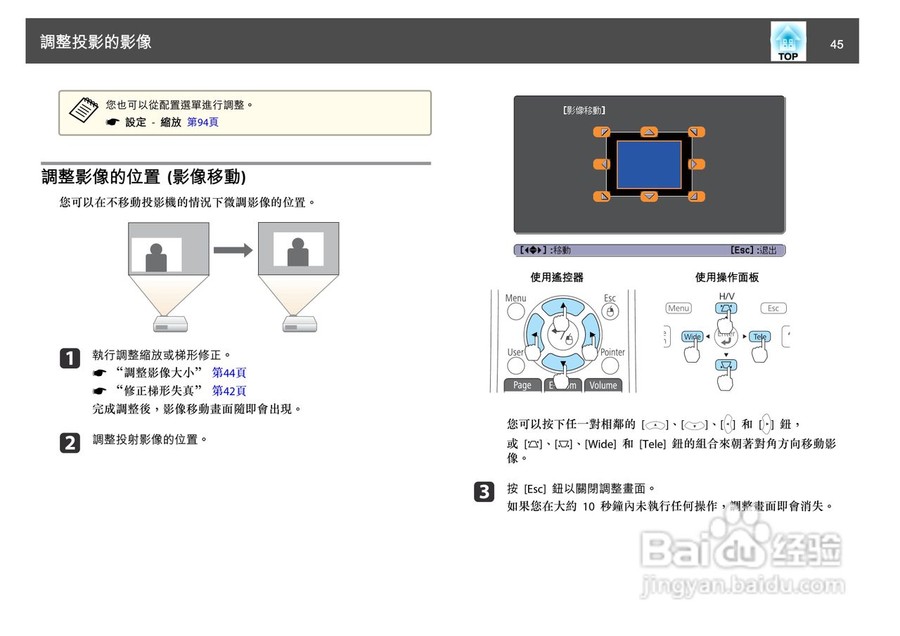 爱普生EB-4805Wi投影机使用说明书:[5]