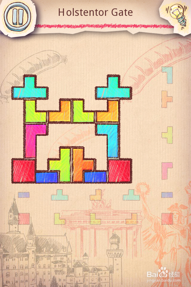 Doodle Fit2 攻略-12 German 德国