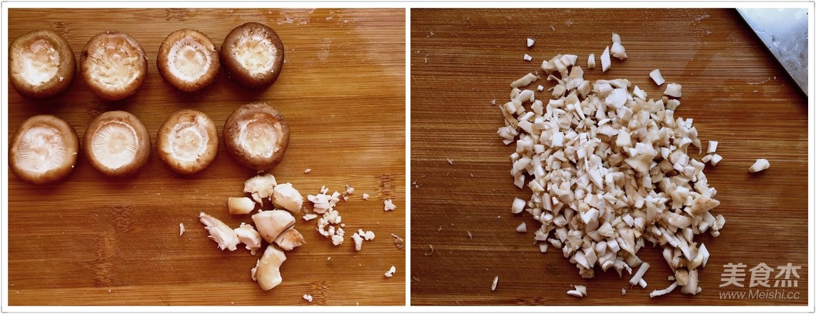 香菇酿肉的做法