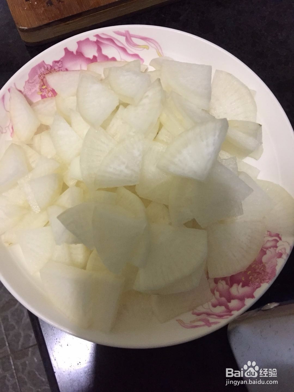 素炒萝卜片的做法