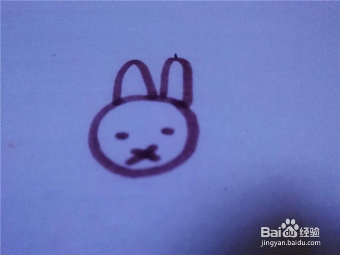 怎么样用简笔画画简单的兔子