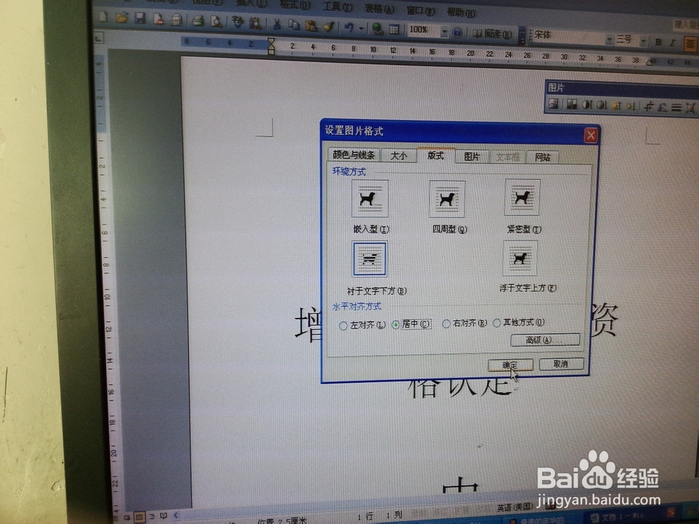 怎样在word文档中插入图片