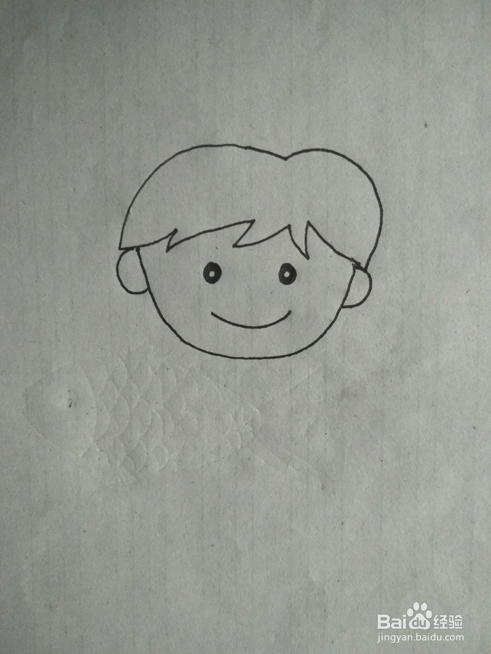 小男孩简笔画教学