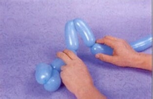 魔法气球造型教程系列之：[13]犀牛