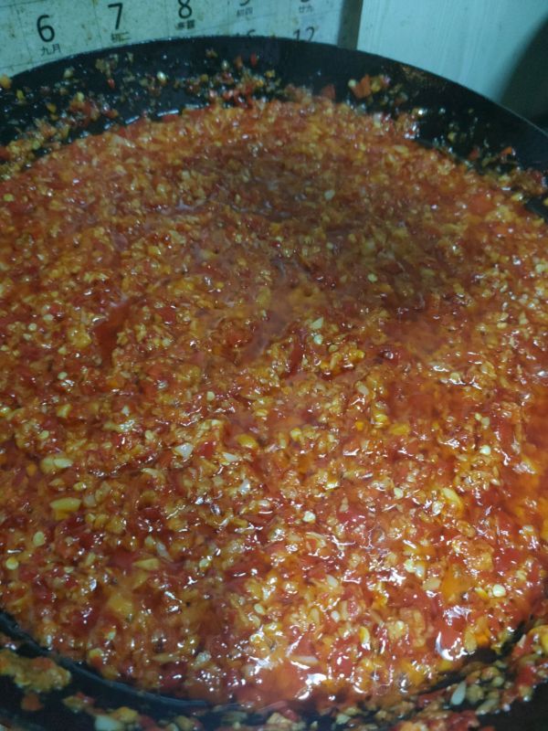 手工红油辣椒酱