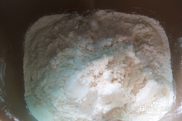 用面包机做面包