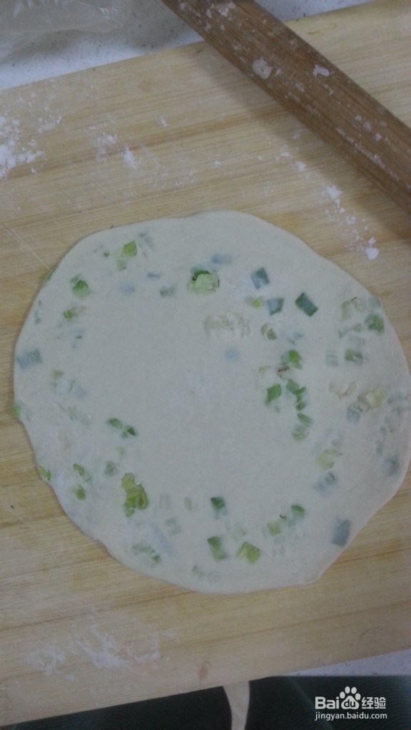 家常版葱油饼的做法