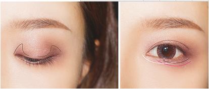 秋季金属妆容教程