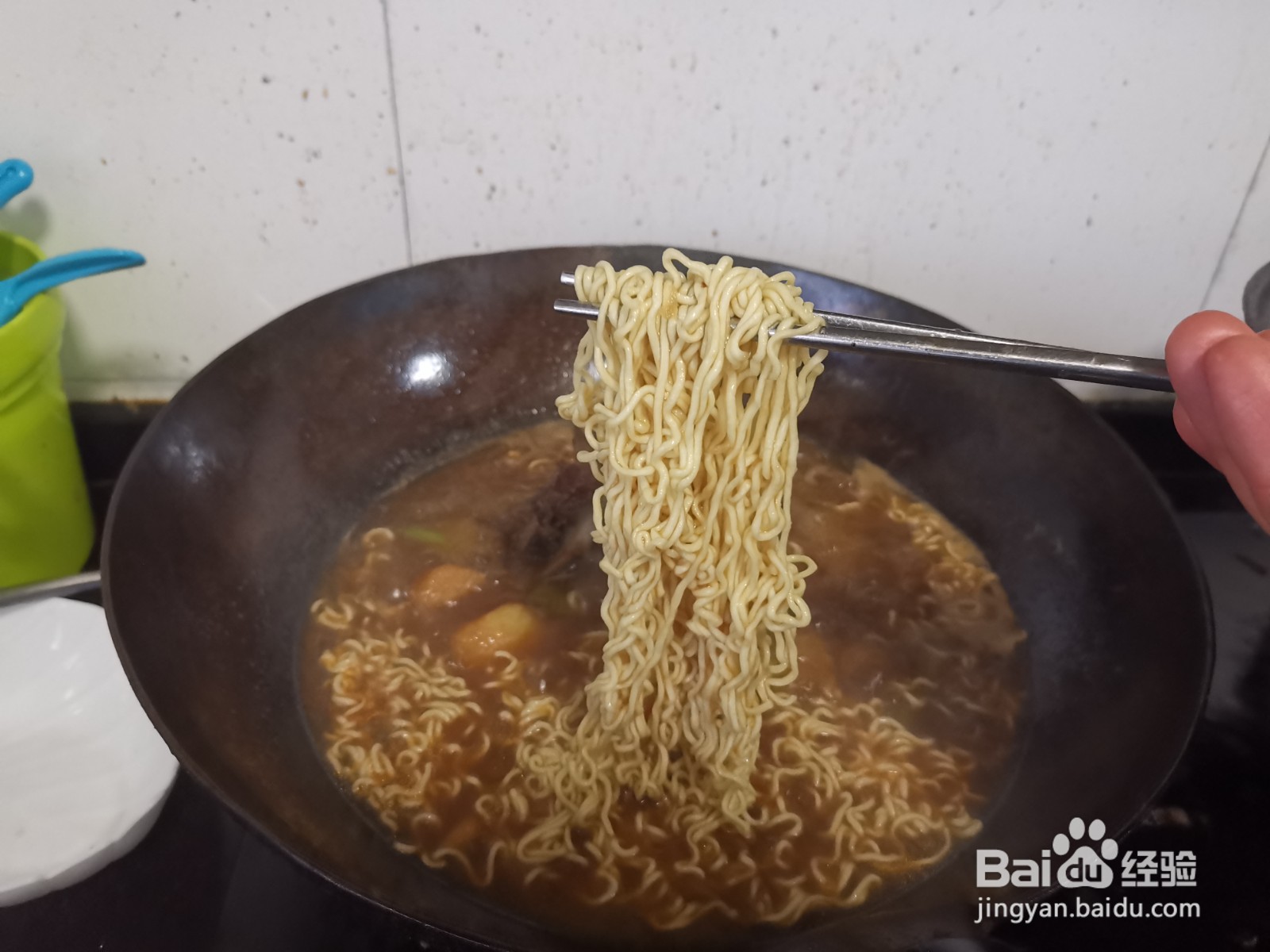 酱汤煮方便面