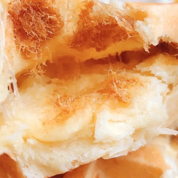 肉松芝士华夫饼