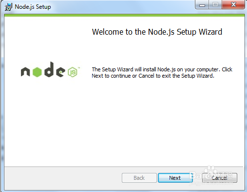 Windows上安装Node.js