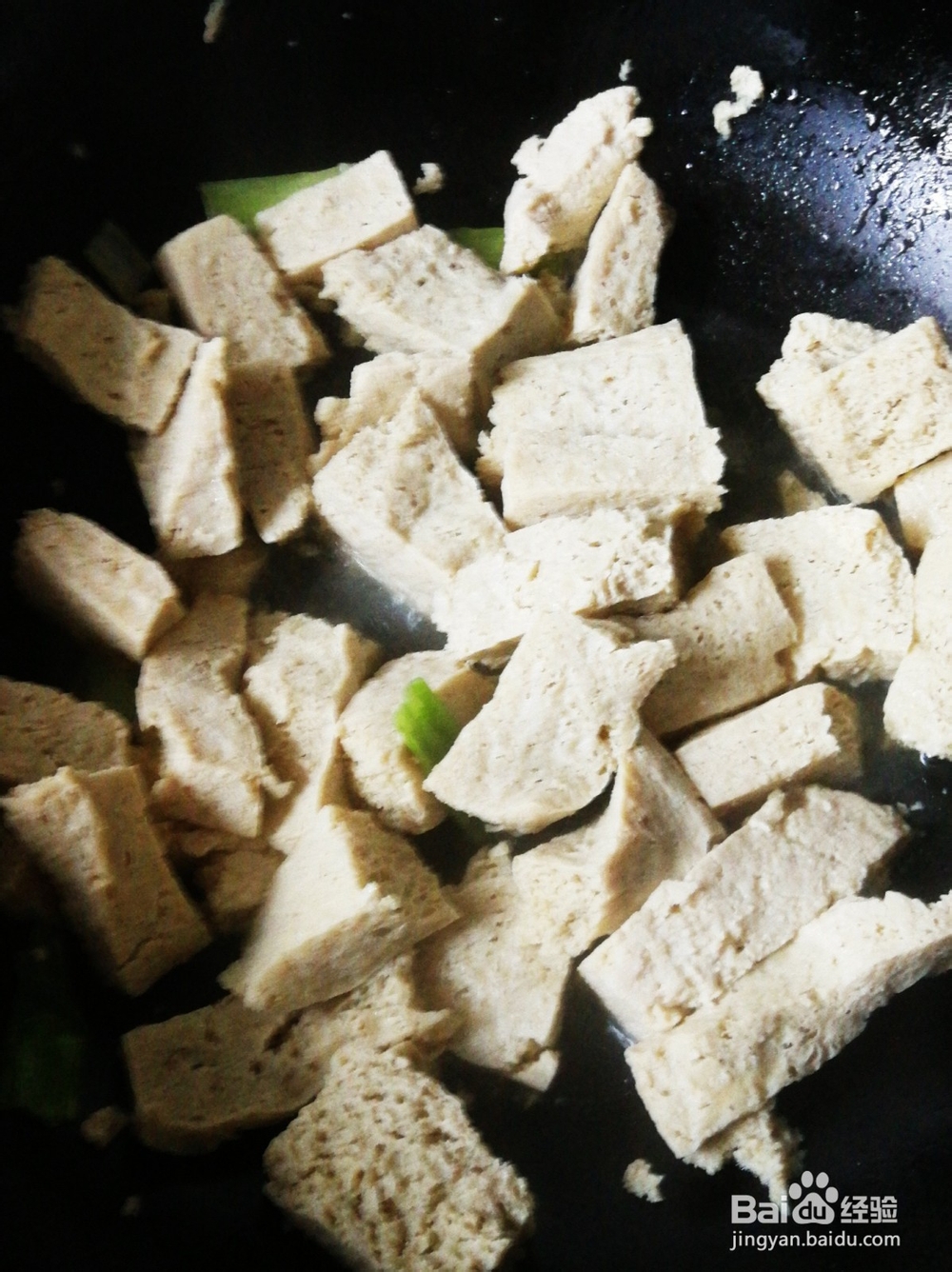 红烧肉炒冻豆腐