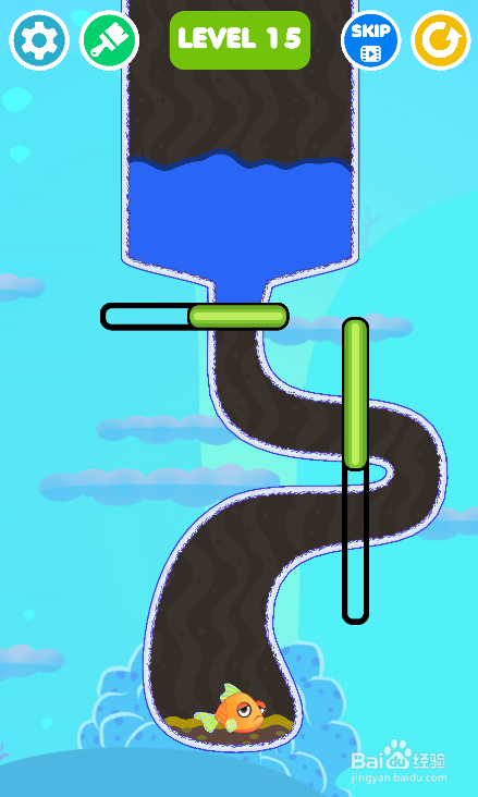 Save The Fish的LEVEL 15怎样通过