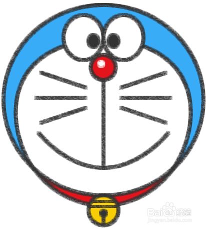 多拉a梦图片怎么画-百度经验