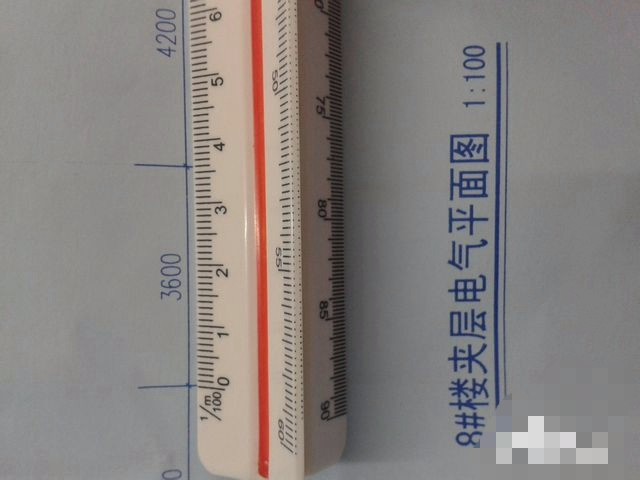 三棱比例尺怎么用的