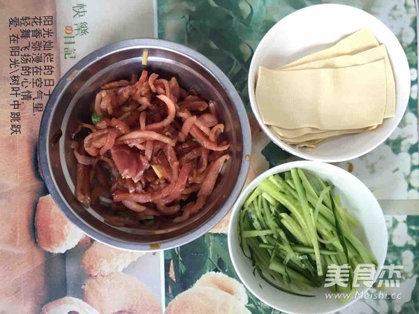 京酱肉丝的做法