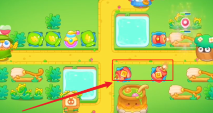 保卫萝卜4绿野奇缘56关攻略图解法攻略