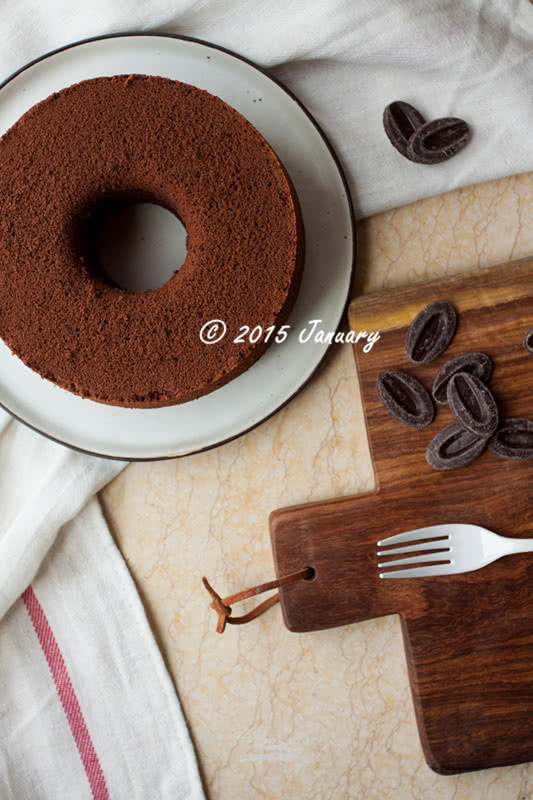 巧克力戚风蛋糕