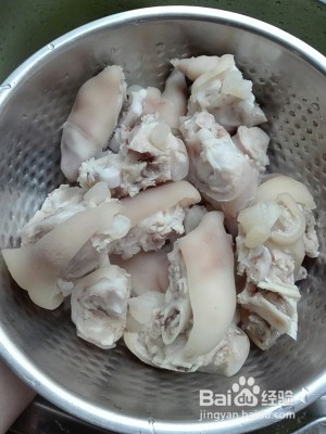 酱烧猪蹄的做法！