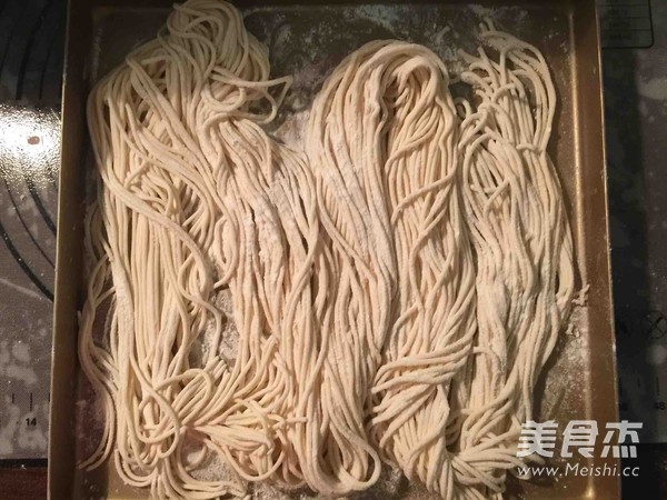 自制牛肉凉拌面