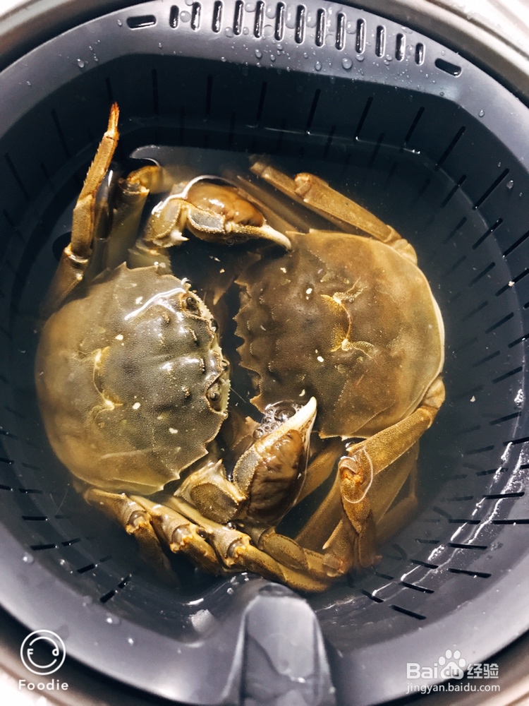 妈妈教你做清蒸大闸蟹