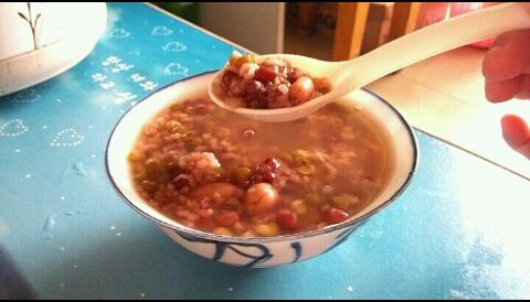 双豆双米降火汤