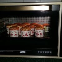 红曲拉花纸杯蛋糕