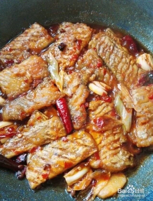 家常菜红烧带鱼
