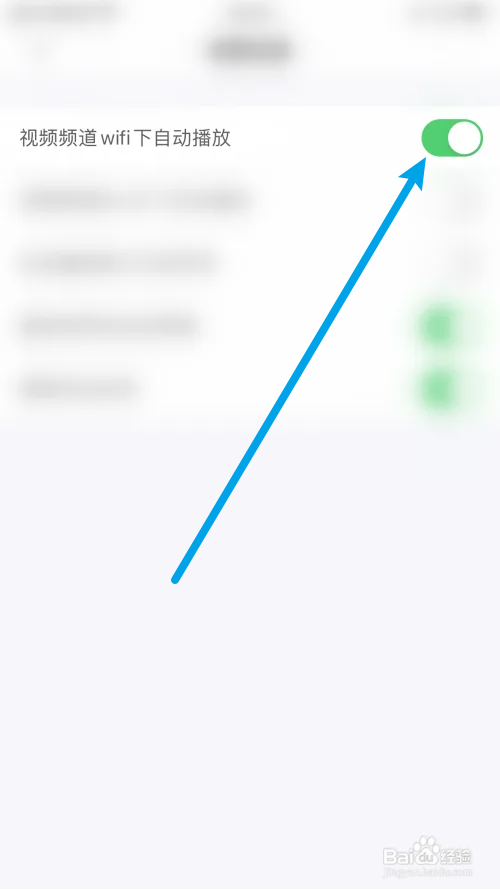 半次元视频频道wifi下自动播放怎样打开
