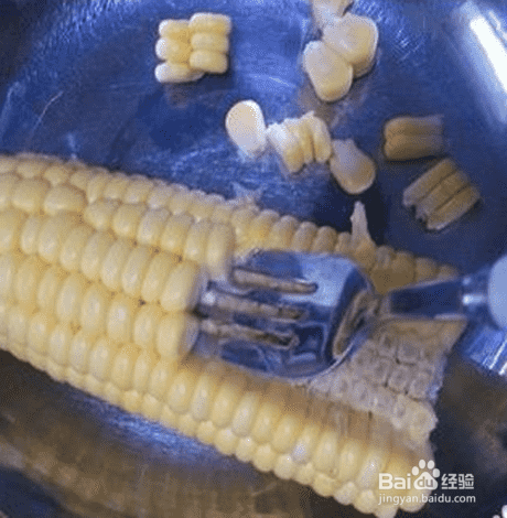 怎么快速剥玉米粒?