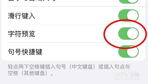iPhone14怎么打开手机键盘中的字符预览功能