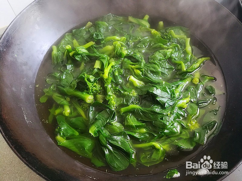 凉拌菜苔的做法