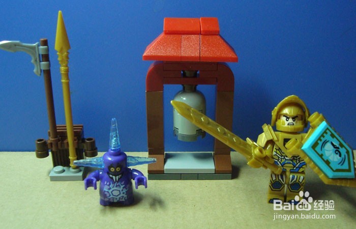 积木场景搭建之小龙人与未来骑士