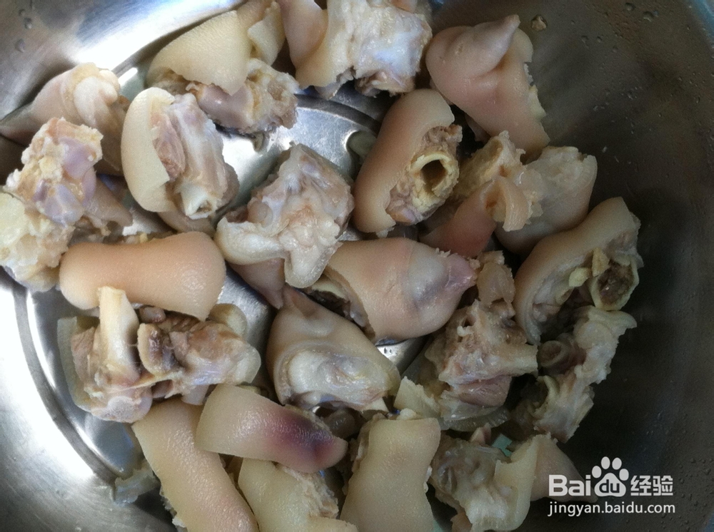 暑期美味菜2——黄豆炖猪蹄