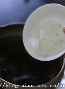 黑木耳桂花糖水