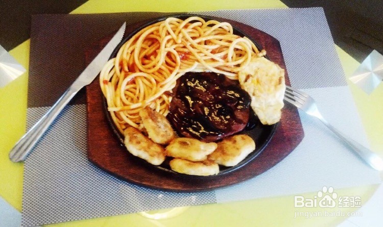 牛排意大利面