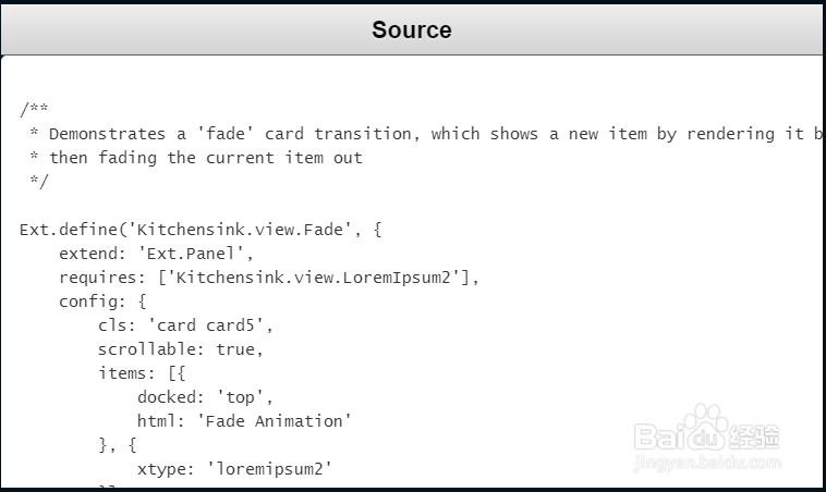 Sencha Touch：[57]Animations